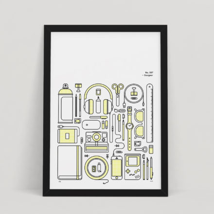 Designer' – Handmade Screen Print for Graphic Designers – Things by us